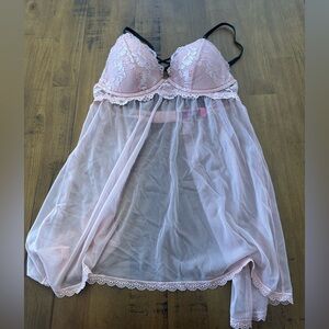 La SENZA Blush Lace Chemise